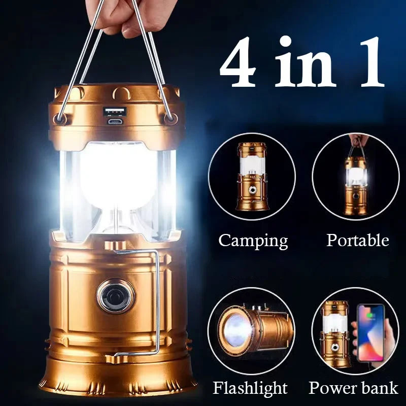 Outdoor USB Rechargeable Camping Lantern