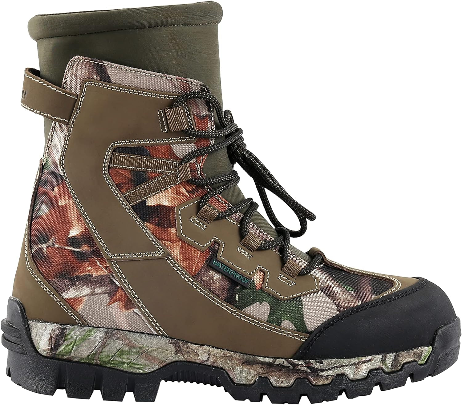 Men's Waterproof Camo Lightweight Hunting Boots - Peak Performance Outfitters