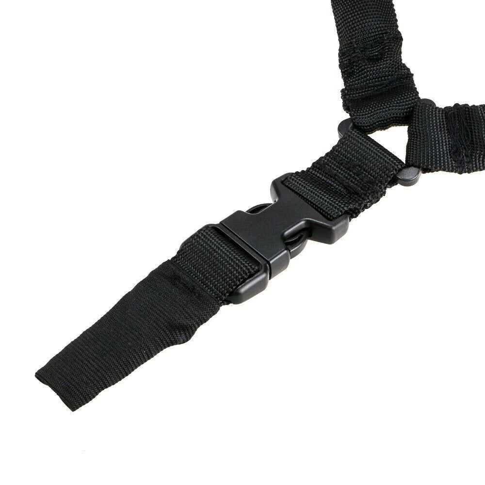 Durable Tactical Single Point Rifle Sling with Adjustable Length and Quick Detach Buckle - Peak Performance Outfitters