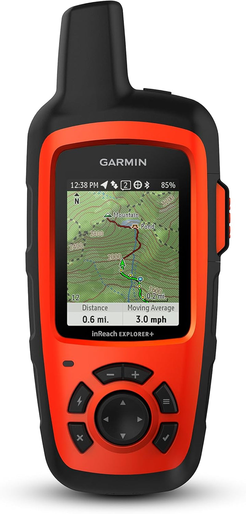 Garmin 010-01735-10 Inreach Explorer+, Handheld Satellite Communicator with Topo Maps and GPS Navigation