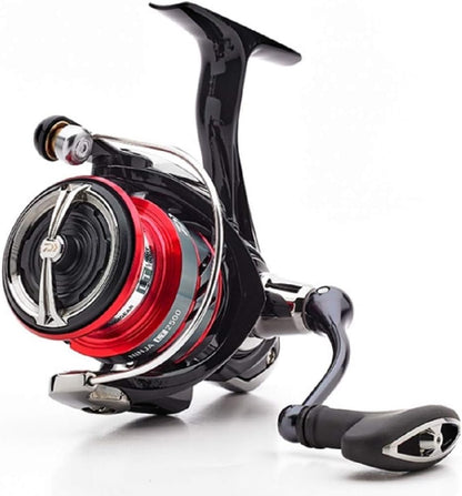 Daiwa Ninja LT reel showing lightweight LT construction and front drag system