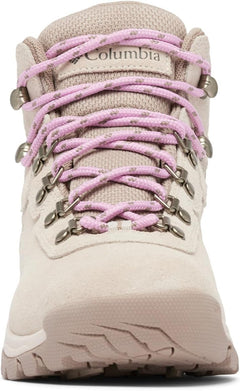 Columbia Women's Newton Ridge Plus Waterproof hiking boot with rugged outsole and waterproof leather upper for outdoor adventures.