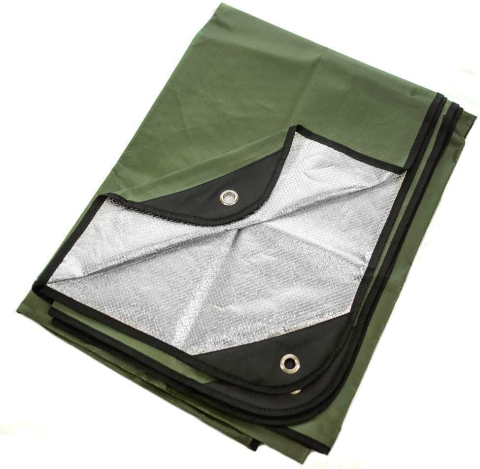 Arcturus heavy duty survival blanket 60x82 inch — reusable emergency thermal blanket