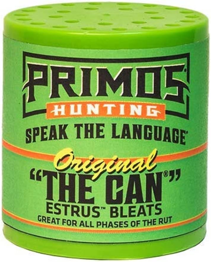 Primos The Original Can deer estrus bleat call for whitetail rut hunting
