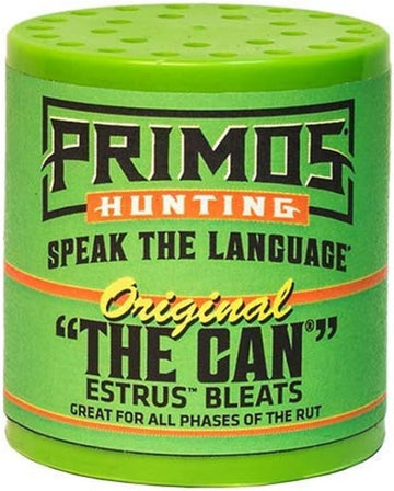 Primos The Original Can deer estrus bleat call for whitetail rut hunting