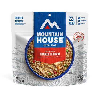 Mountain House Chicken Teriyaki Freeze-Dried Backpacking Food 6-Pack