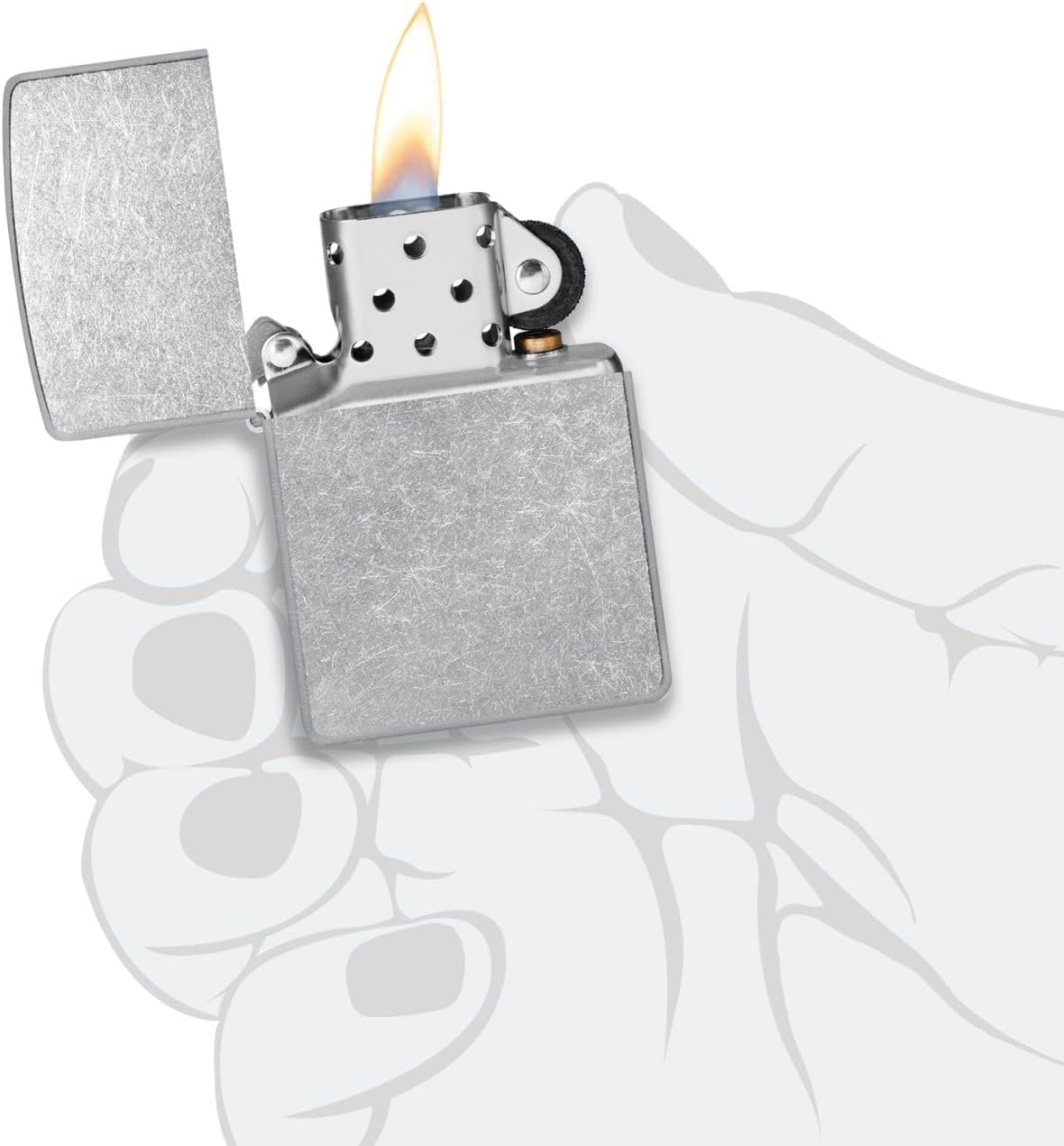 Zippo Classic Street Chrome windproof lighter