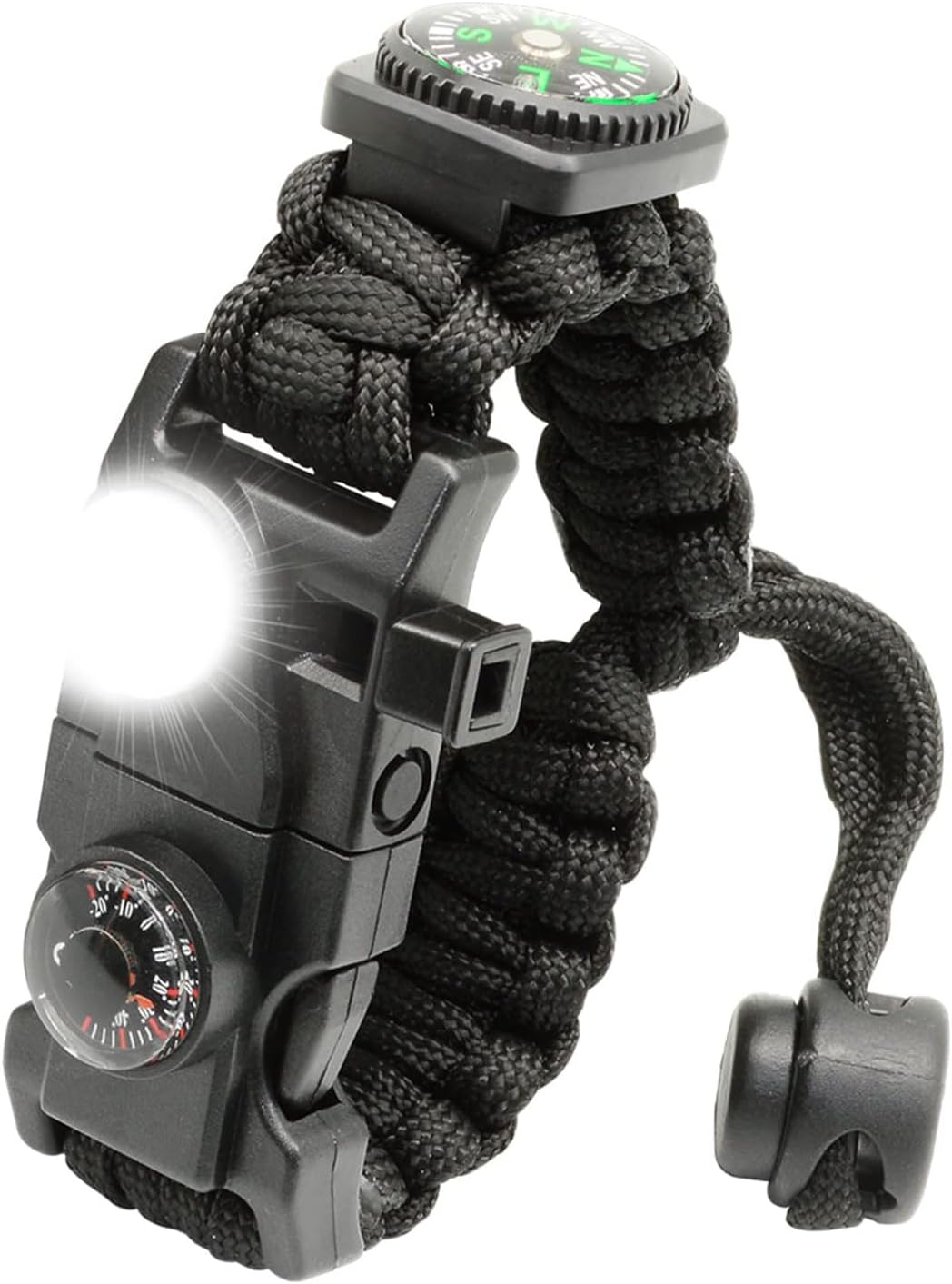 Swiss Safe 5-in-1 Paracord Bracelet with Fire Starter - Peak Performance Outfitters