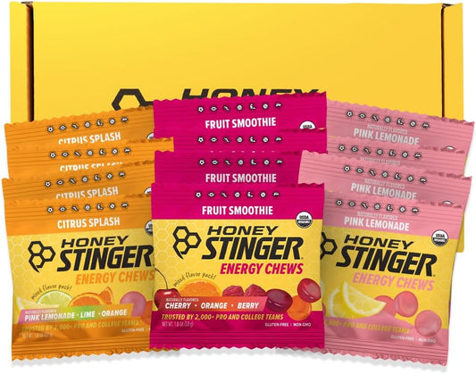 Honey Stinger Organic Energy Chews - Variety 12 Pack