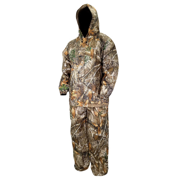 Frogg Toggs men's camouflage all-purpose rain suit with DriPore waterproof-breathable construction