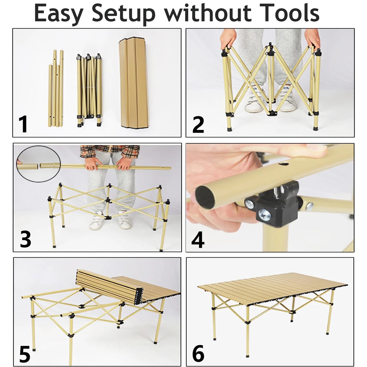 Portable Folding Camping Table for Outdoor Activities - Peak Performance Outfitters