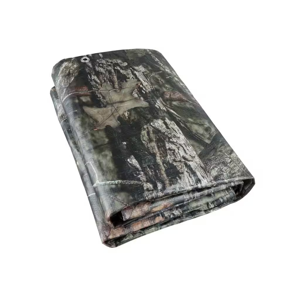 Brown Medium Duty Tarp - 12 ft x 9 ft, Lightweight and Durable - Peak Performance Outfitters