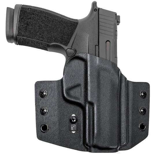 OWB Kydex Holster for Glock, M&P, CZ, P320 - Adjustable Retention - Right Hand