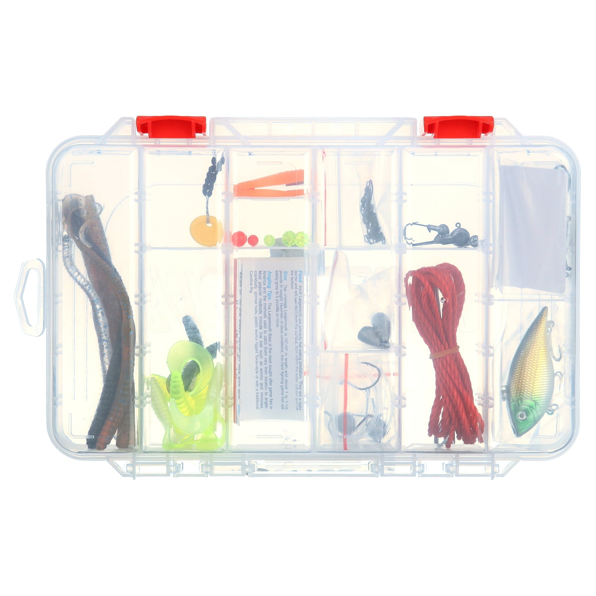 Professional Fishing Tackle Kit with 55 Pieces - Peak Performance Outfitters