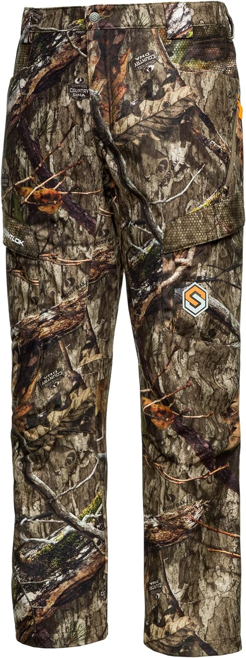 Forefront Camo Hunting Pants - Midweight Water Repellent Pants with Carbon Alloy Odor Reducing Technology - Peak Performance Outfitters