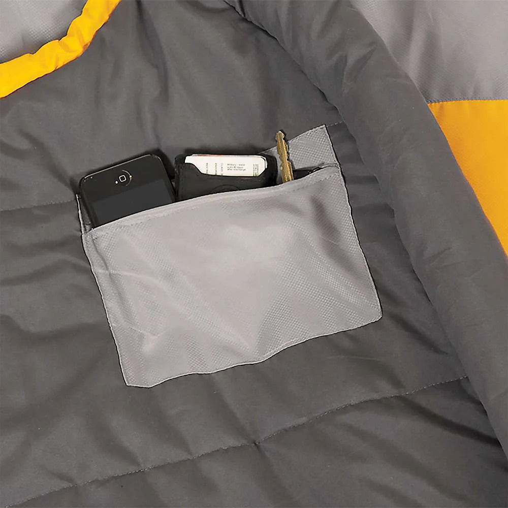 Trailhead Ultralight Mummy 20F Degree Sleeping Bag - Green and Grey