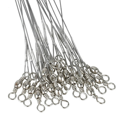 100-Piece Stainless Steel Fishing Leaders Kit - Peak Performance Outfitters