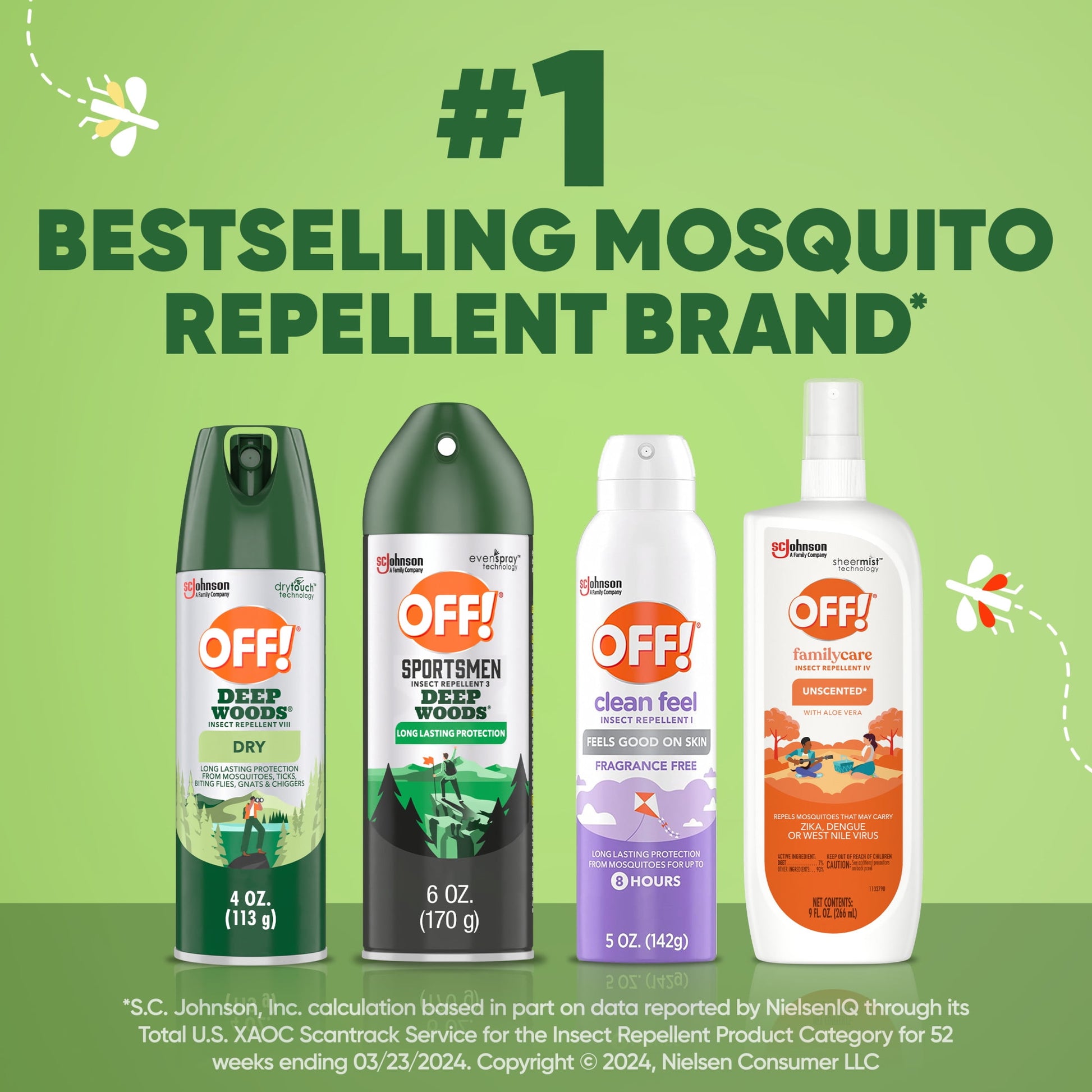 Deep Woods Long Lasting Protection Insect Repellent Aerosol with 25% Deet - 4 oz - Peak Performance Outfitters