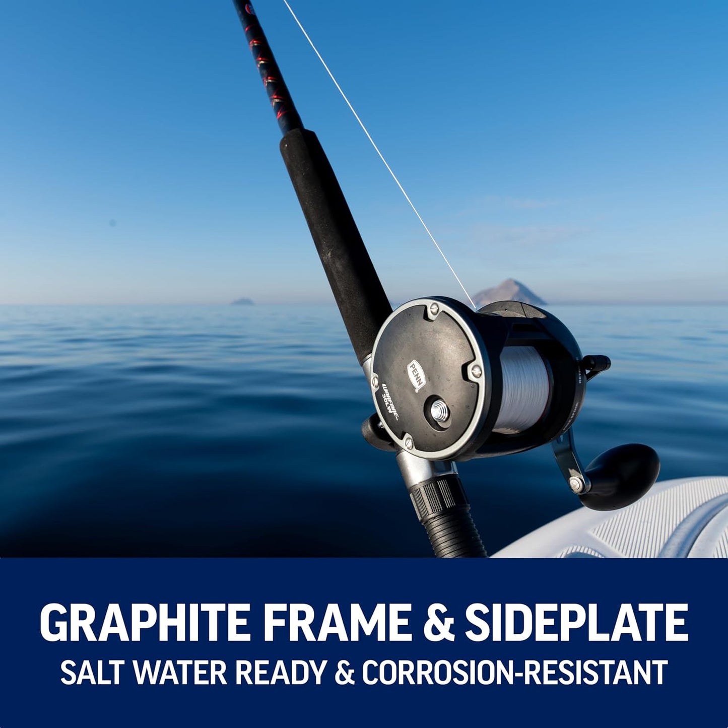 Penn Warfare Level Wind Fishing Rod and Reel Conventional Combo
