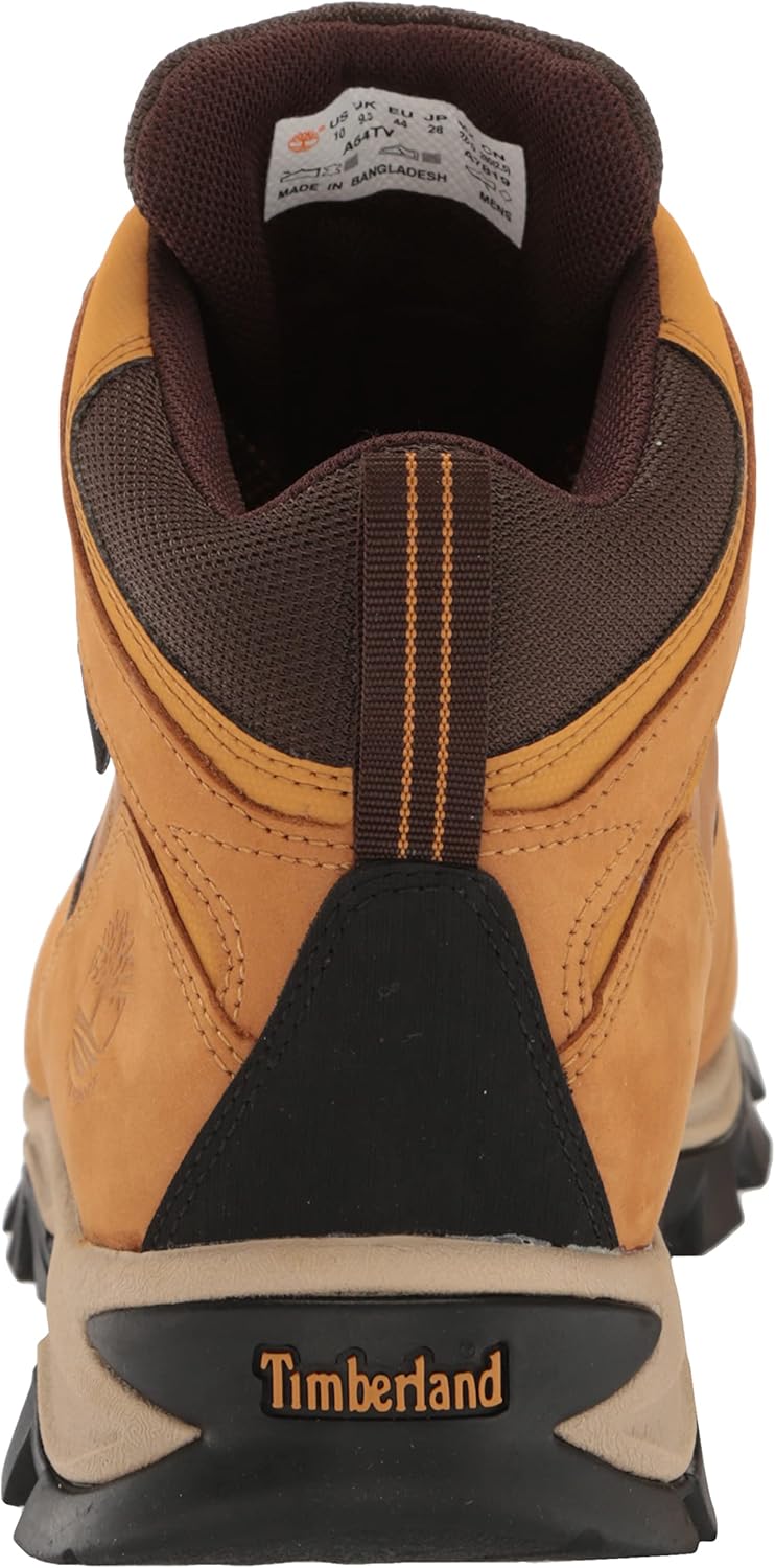 Timberland Men's Mt. Maddsen Mid Leather Waterproof Hiking Boot