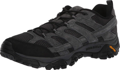 Merrell Men's Moab 2 Vent hiking shoe with Vibram TC5+ outsole for trail use