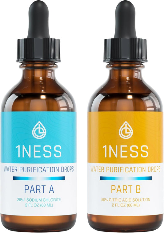 Aquamira Water Treatment Drops — 1 oz Set