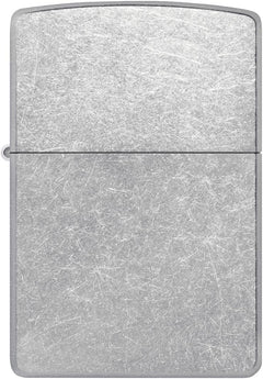 Zippo Classic Street Chrome Pocket Lighter for fire starting, featuring a sleek chrome finish and compact design.