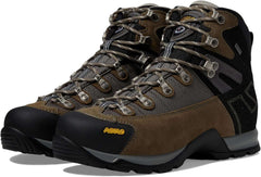 ASOLO Men's FUGITIVE GTX Water-Resistant Breathable Suede Nylon Trekking Low Ankle Hiking Boots  - Toe Rubber Cap