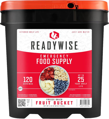 ReadyWise Emergency Food Supply — Freeze-Dried Survival Buckets
