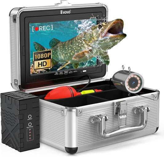 Eyoyo Underwater Fishing Camera — 7" Monitor, 30m Cable