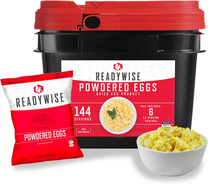 ReadyWise Emergency Food Supply — Freeze-Dried Survival Buckets