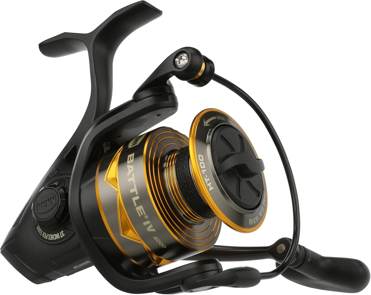 PENN Battle IV spinning reel full metal body with HT-100 carbon drag for saltwater fishing