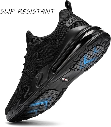 LARNMERN Men Non Slip Work Sneakers Water Resistant Food Service Zapatos Trabajo Antideslizantes Walking Shoes Waterproof Shoes Slip-On