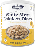 Augason Farms White Meat Chicken Dices - 15 Servings
