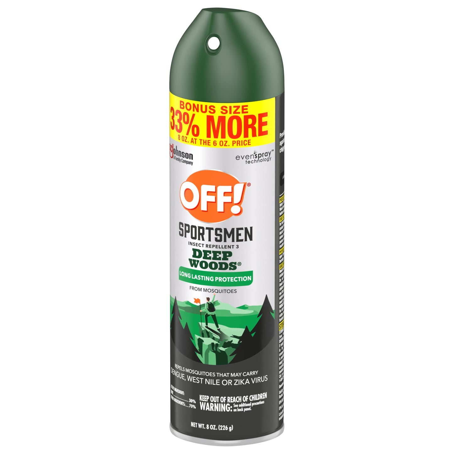 Deep Woods Insect Repellent for Sportsmen, Sweat-Resistant Mosquito & Bug Spray - 8 Oz - Peak Performance Outfitters