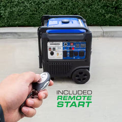 9,500 Watt Remote Start Quite Low THD Portable Tri-Fuel Inverter Generator