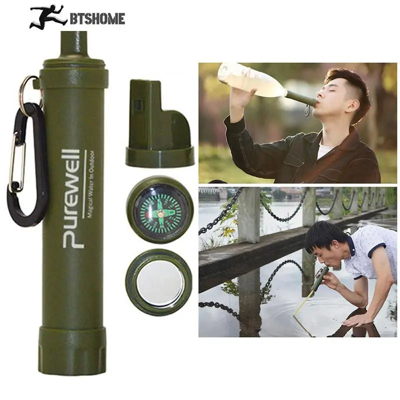 Portable Water Purifier for Outdoor Survival and Emergency Elements - Peak Performance Outfitters