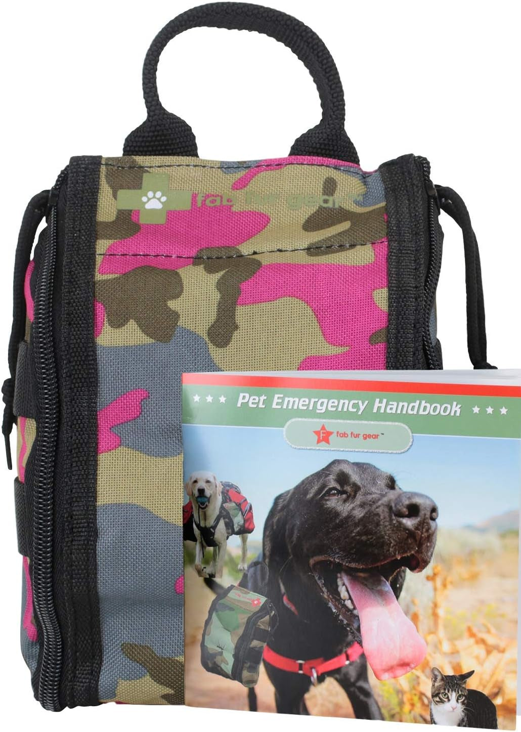 Pet First Aid Kit for Dogs - Ideal for Travel, Home, Training, Walking, and Camping