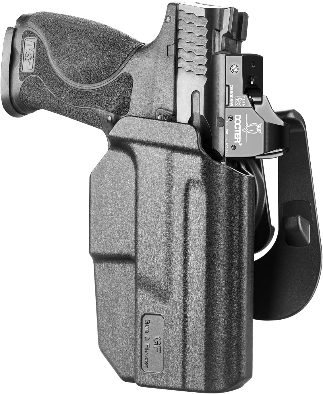 OWB Thumb Release Holster for Various Handgun Models, Right and Left Handed Options, Compatible with Red Dot/Optics - Peak Performance Outfitters