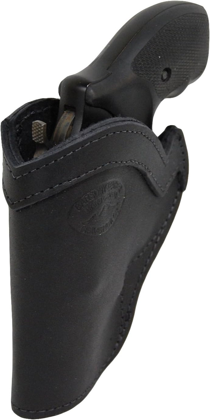 Black Leather Inside-the-Waistband Holster for 2 Snub Nose .38/.357 Revolvers - Peak Performance Outfitters