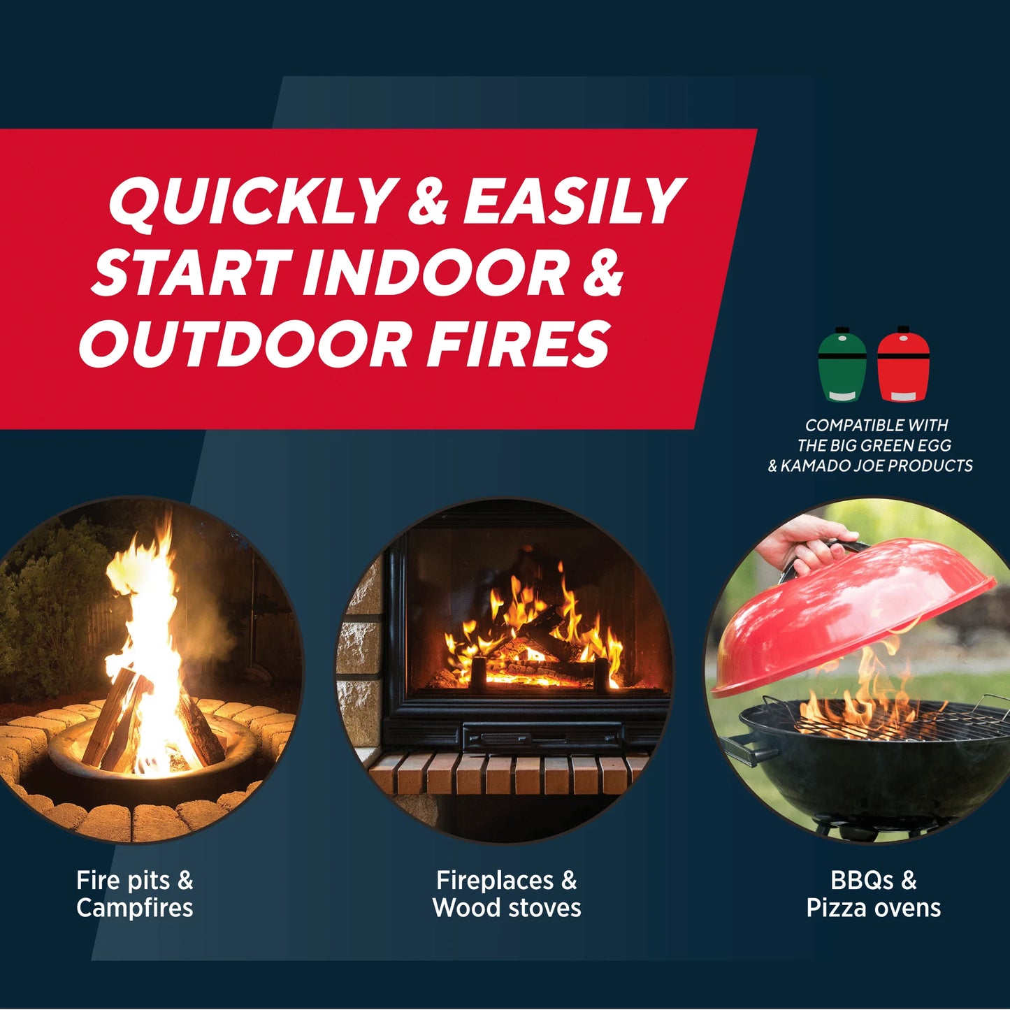 Eco-Friendly Safe Lite Fire Starter Squares - 144 Count - Peak Performance Outfitters