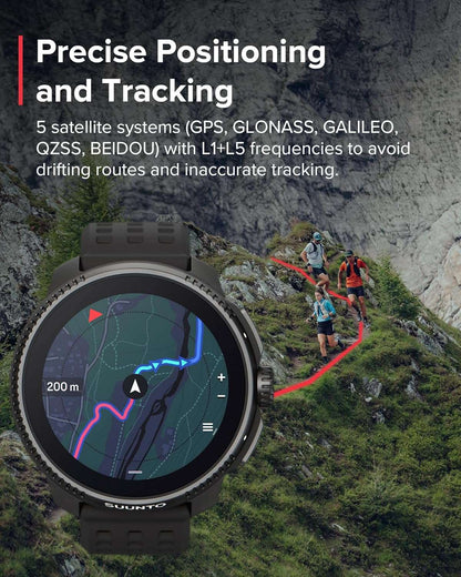 Suunto Race GPS Sports Watch with AMOLED Color Screen and Long Battery Life