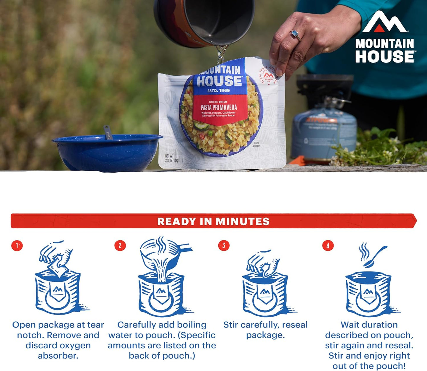 Mountain House Emergency Meal Assortment Kit with 30-Year Shelf Life