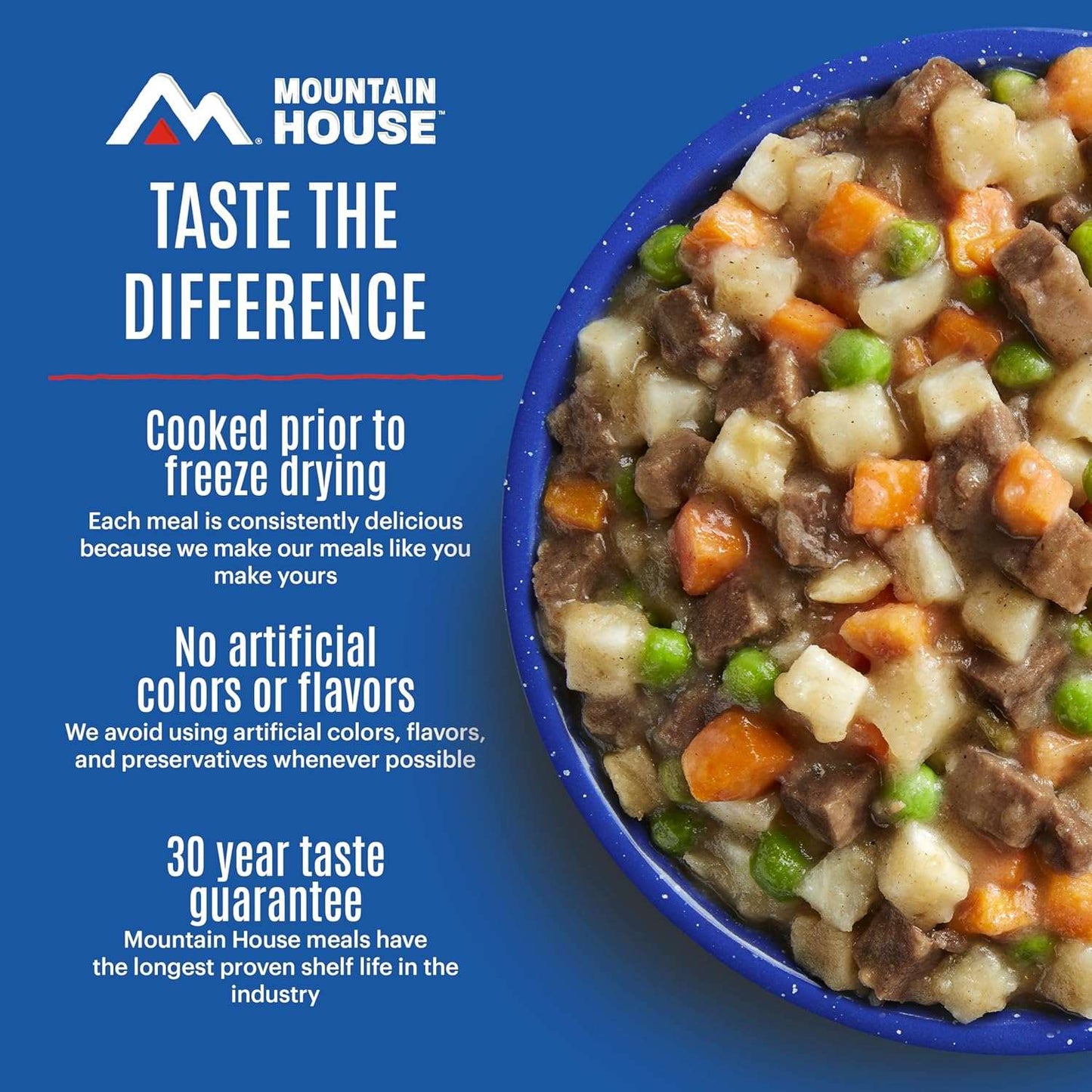 Mountain House Emergency Meal Assortment Kit with 30-Year Shelf Life