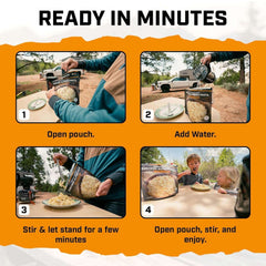 Peak Refuel Chicken Alfredo Pasta Freeze-Dried Backpacking Meal