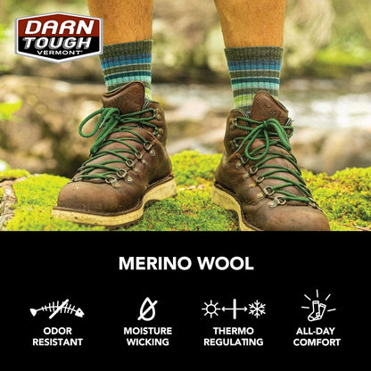 Darn Tough Vermont Men's Hiker Midweight Micro Crew Sock