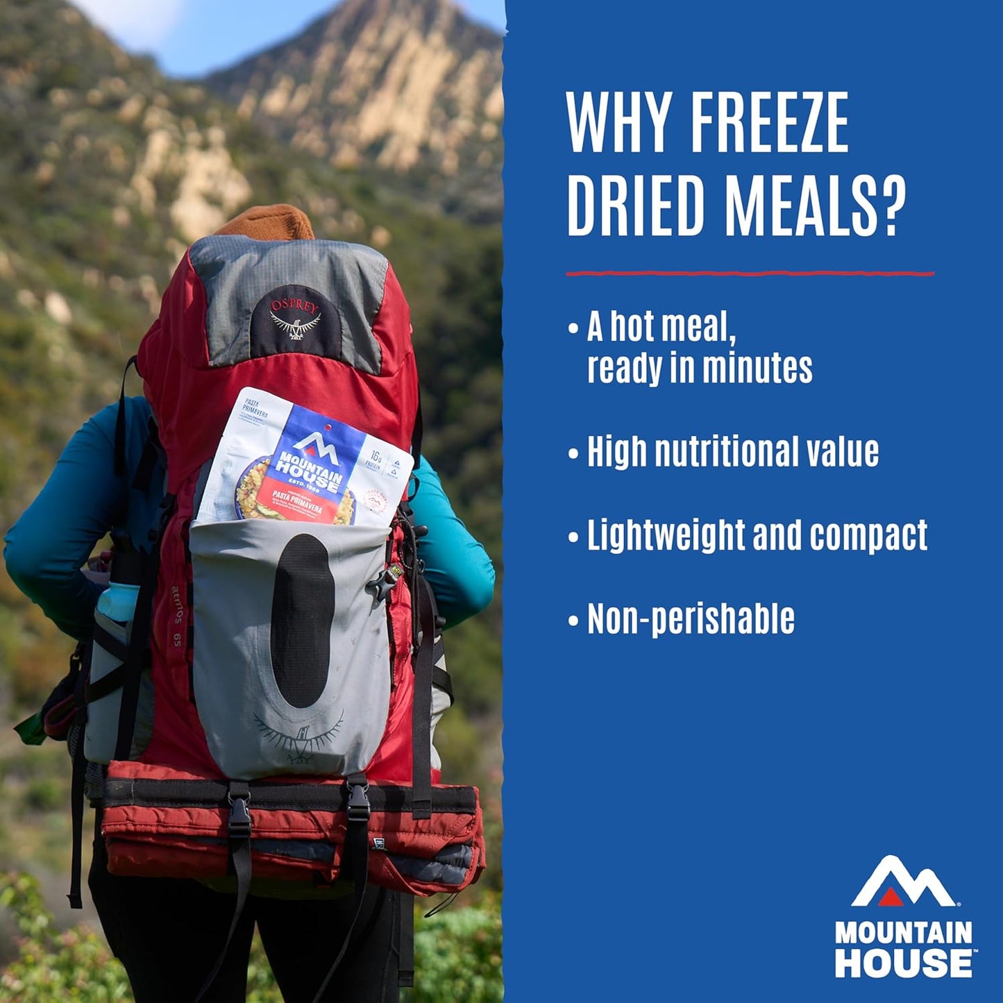 Mountain House Emergency Meal Assortment Kit with 30-Year Shelf Life