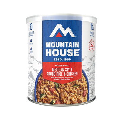 Mountain House Chili Mac with Beef & Freeze-Dried Food for Camping, 10 Servings, 30-Year Shelf-Life