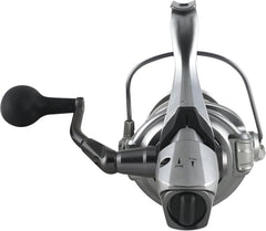 Okuma Coronado CDX lightweight baitfeeder saltwater reel with spool, handle, and drag system for saltwater fishing.
