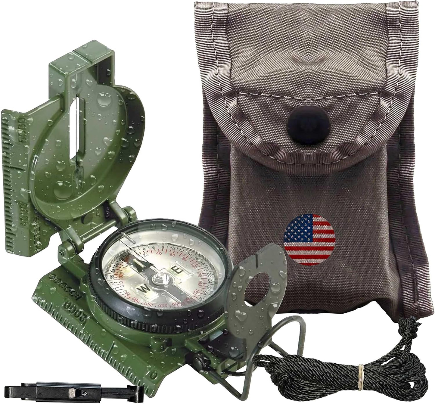 CAMMENGA Official US Military Tritium Lensatic Compass